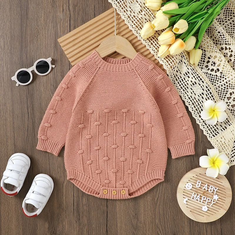 Body de otoño para bebé: mono de manga larga liso - imagen 3