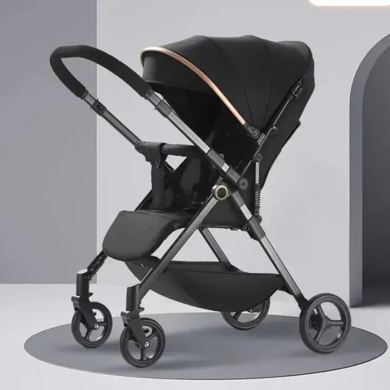 Cochecito EG7 ligero reclinable bidireccional compacto para viajes - imagen 2