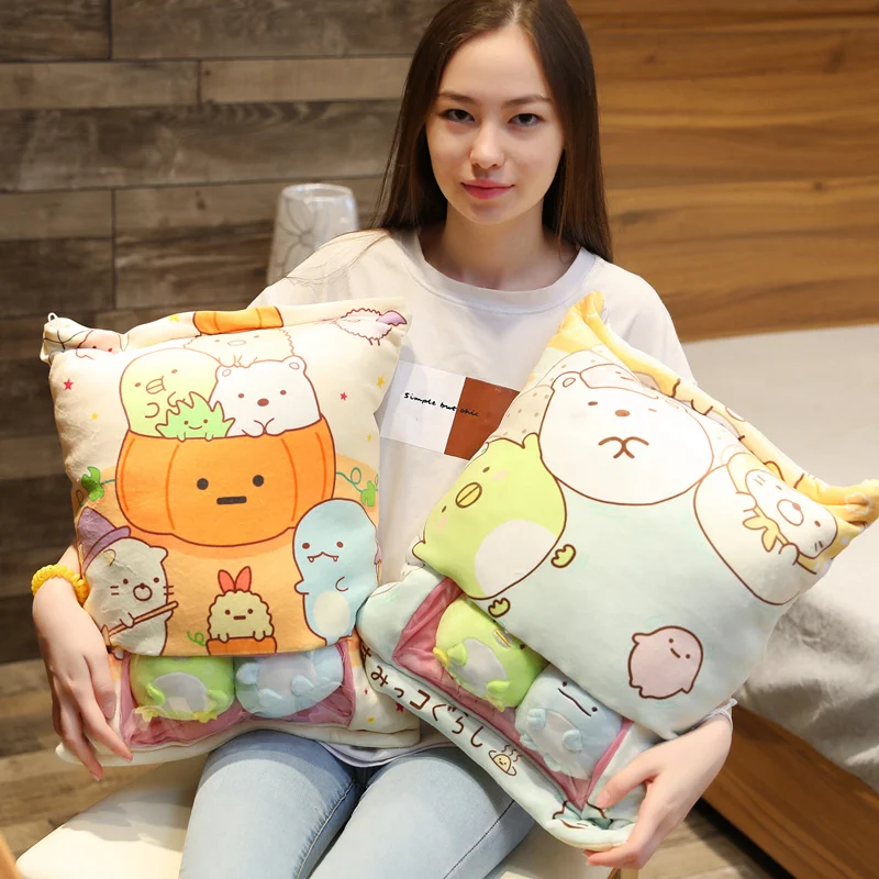 Sumikko Gurashi Pudín peluche de felpa suave para niños y niñas - imagen 5