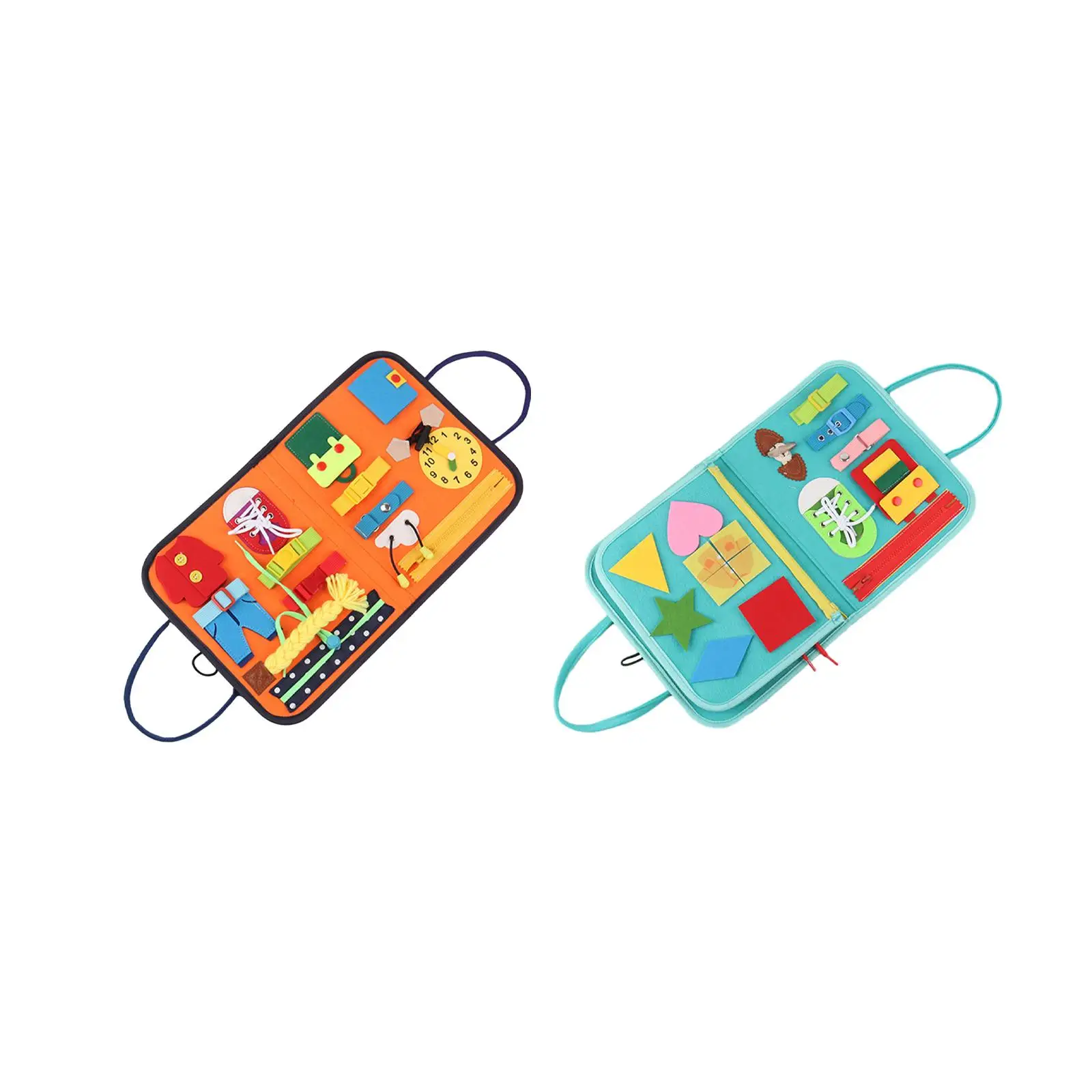 Tablero actividades Montessori hebilla - vista principal