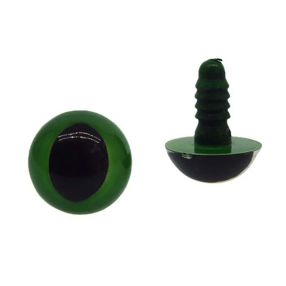 5 pares de ojos de seguridad de ojo de gato de plástico para juguetes Amigurumi Diy Kit manualidades oso de peluche juguete ojo para muñecas accesorios 10/12/13/15/18mm - imagen 5