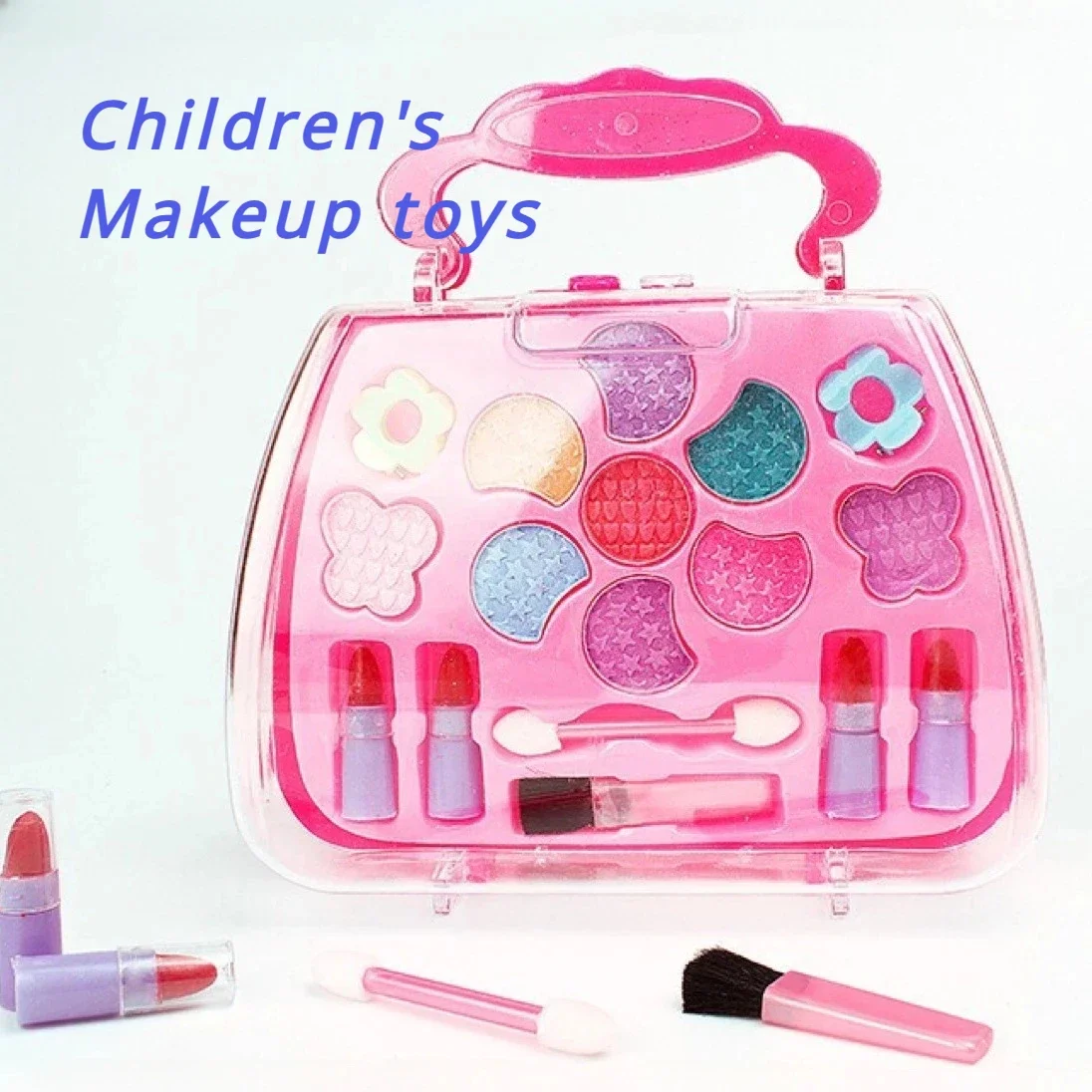 Maletín de maquillaje infantil soluble en agua – Juguete seguro para niñas