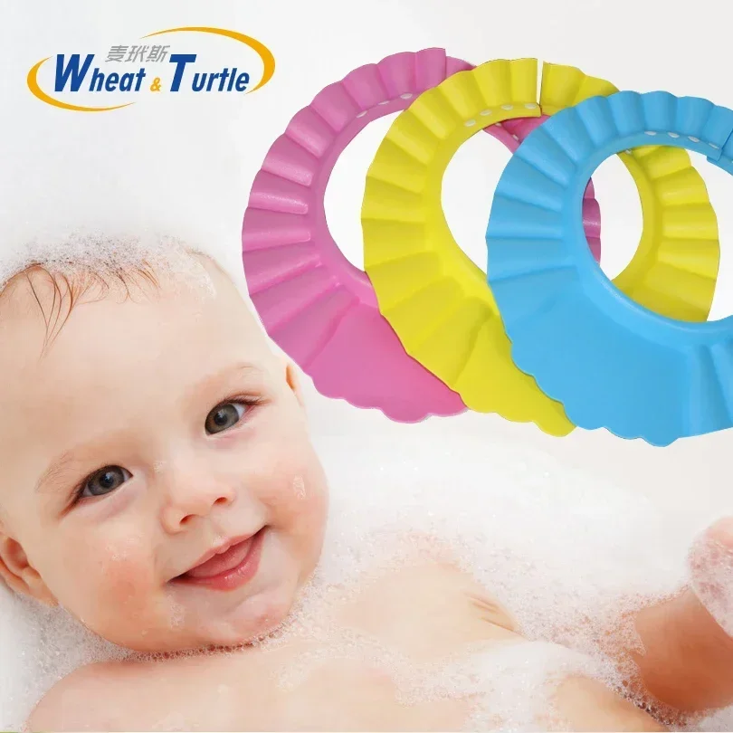 Gorro de baño impermeable con visera para bebé