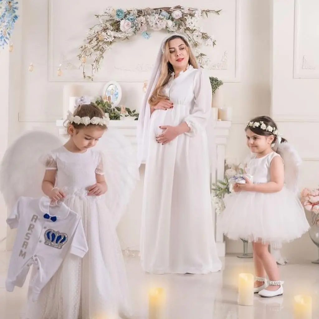 Dollbling Royal Blue Hospital Salida Lilax Baby Boy Joyas Corona Traje de esmoquin Canastilla Juego de regalo de 4 piezas 0-3 meses - imagen 5