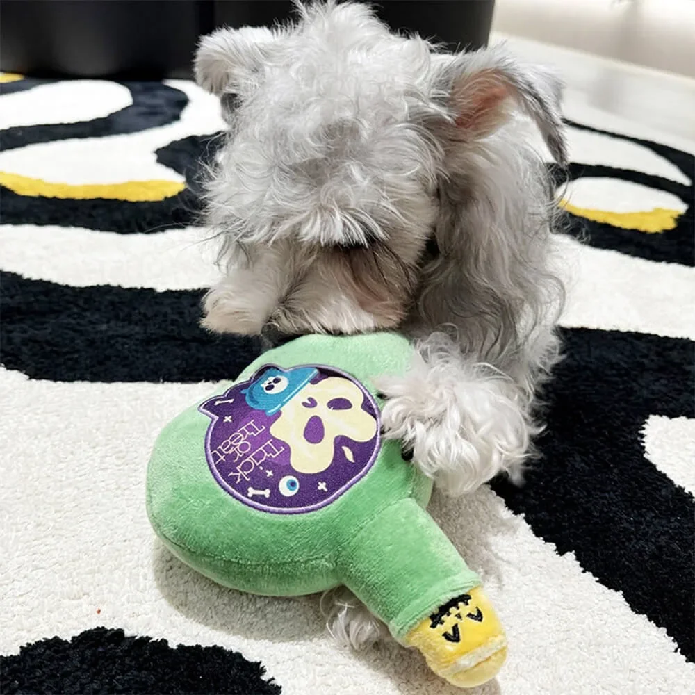 Juguete chirriante estilo botella vintage para perro – Tema Halloween - imagen 5