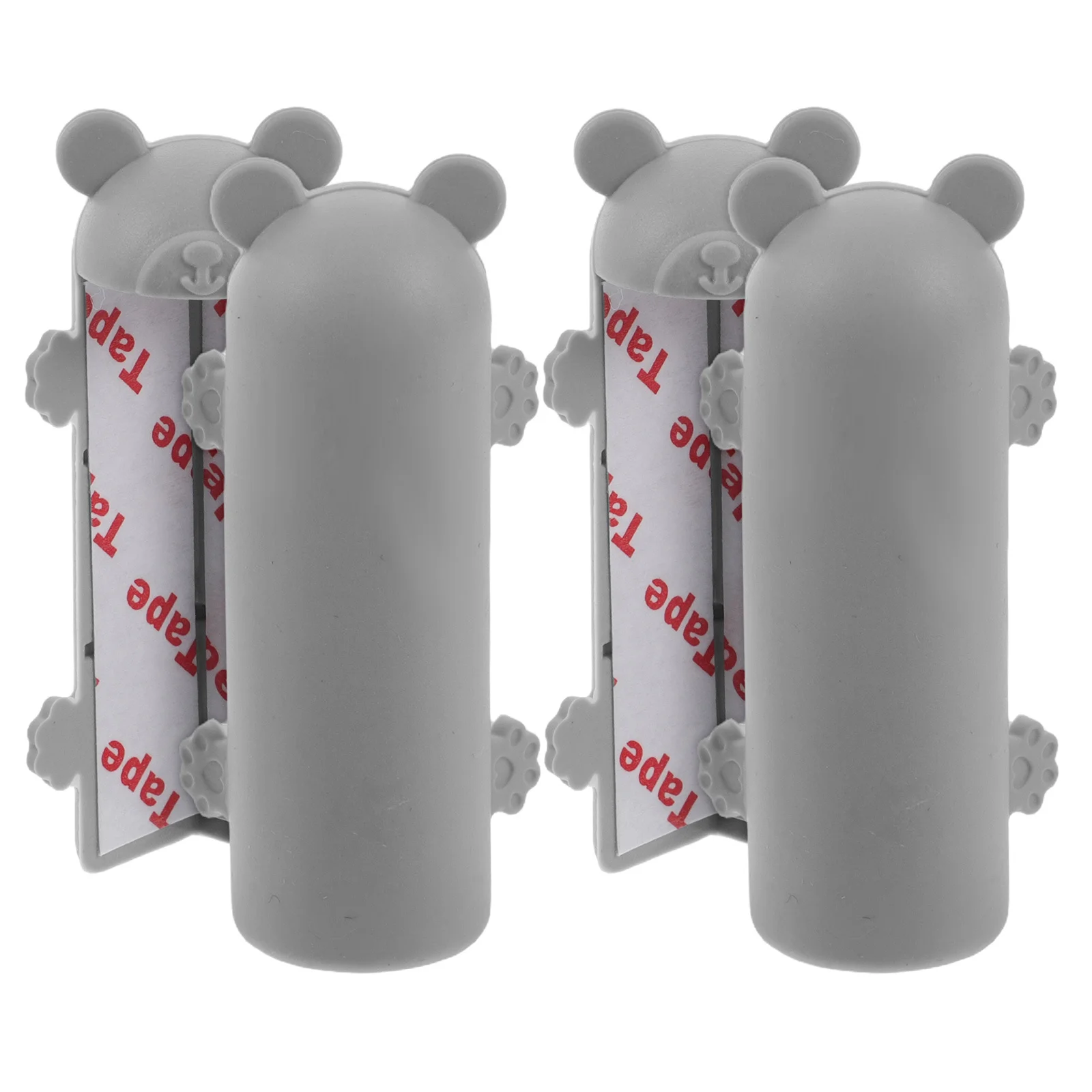 Protectores de esquina de silicona para bebés, protectores de bordes suaves para muebles, mesa, protección de seguridad para niños, 4 Uds.