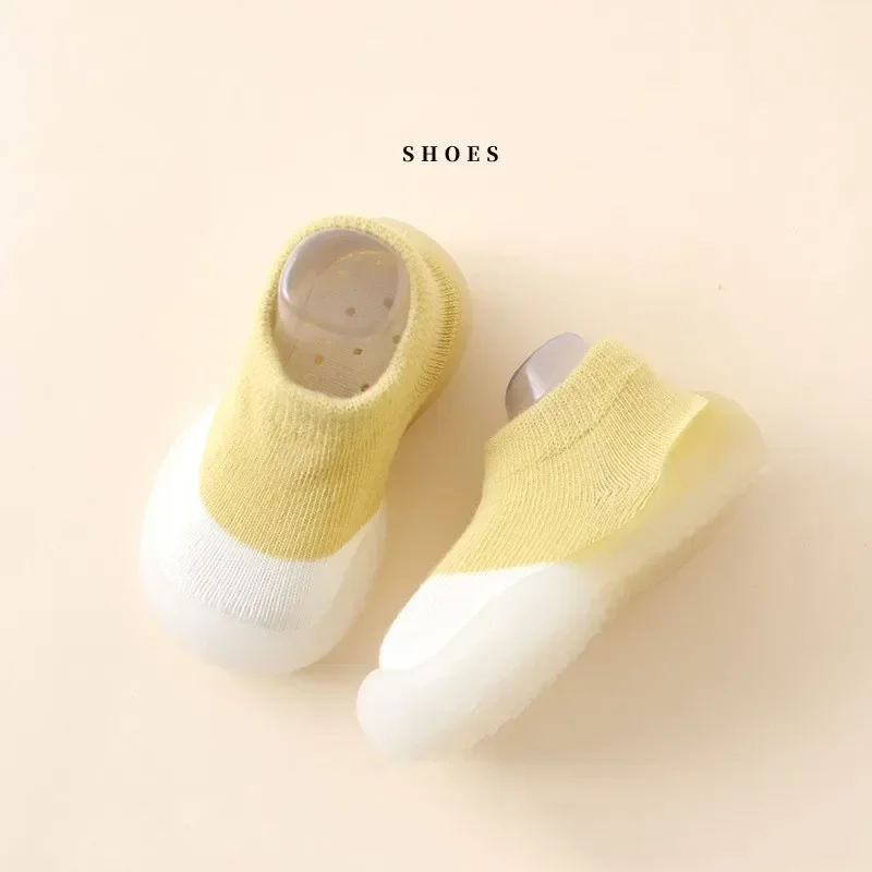 Calcetines de bebé con suela blanda y zapatos a juego primeros pasos - imagen 2