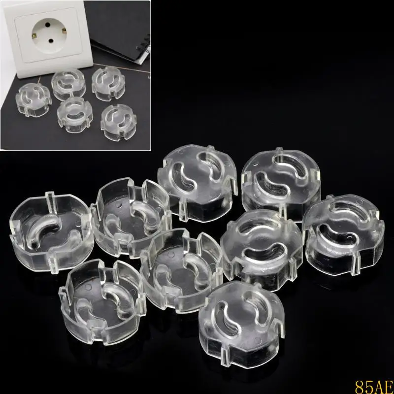 85ae 10pcs EU Cubierta salida eléctrica seguridad para niños - imagen 3