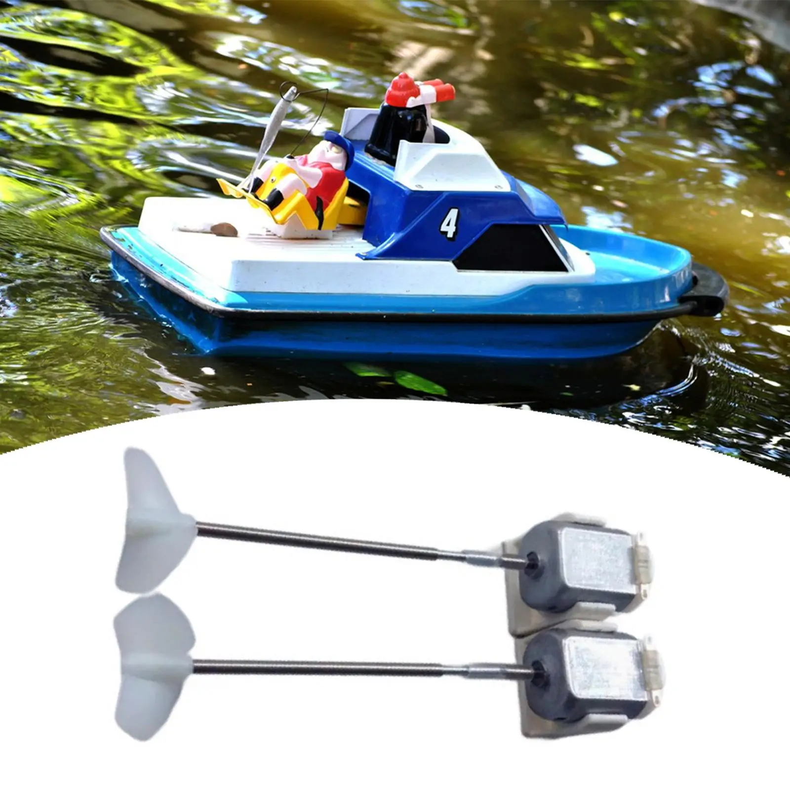 Juego de barcos RC, hélices dobles, reparación de mantenimiento profesional, piezas de repuesto, reemplaza la modificación, modelo de barco RC, Kit DIY - imagen 4