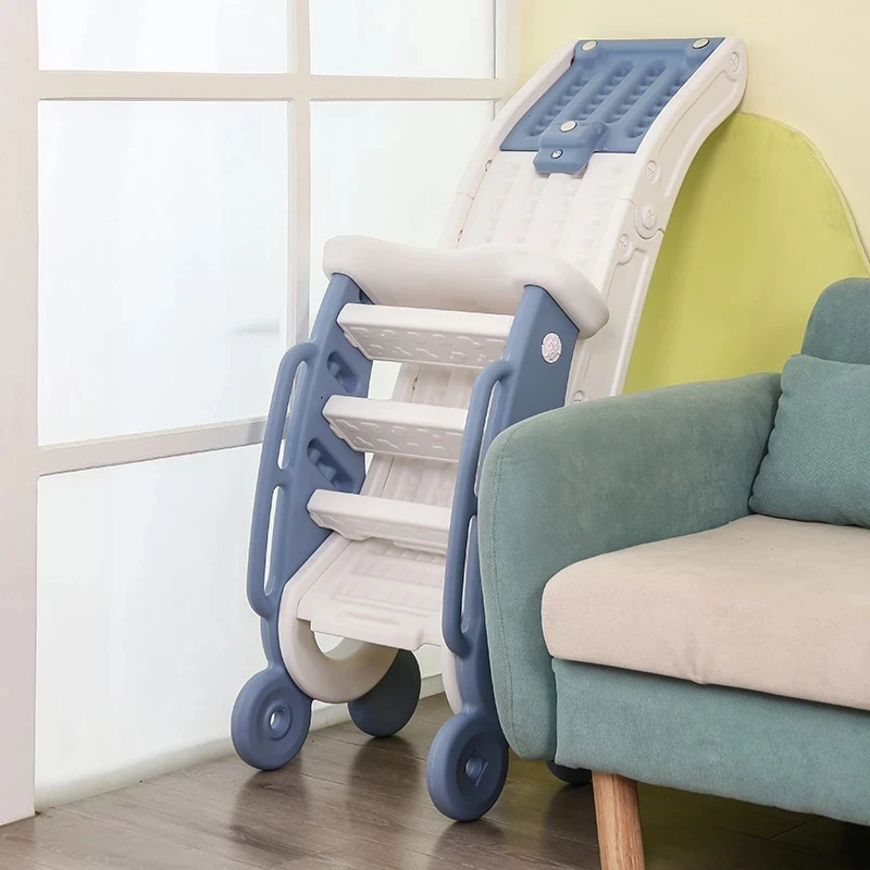 Tobogán plegable multifunción para bebé, parque infantil interior, tobogán pequeño con cesta, juguetes para niños de 2 a 7 años, regalo de cumpleaños para niños - imagen 4