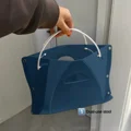 Blue with Handle