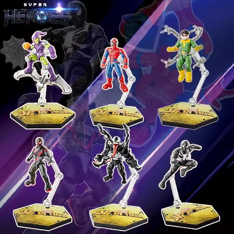 Set de construcción Marvel Miles Morales con villanos y superhéroes - imagen 4