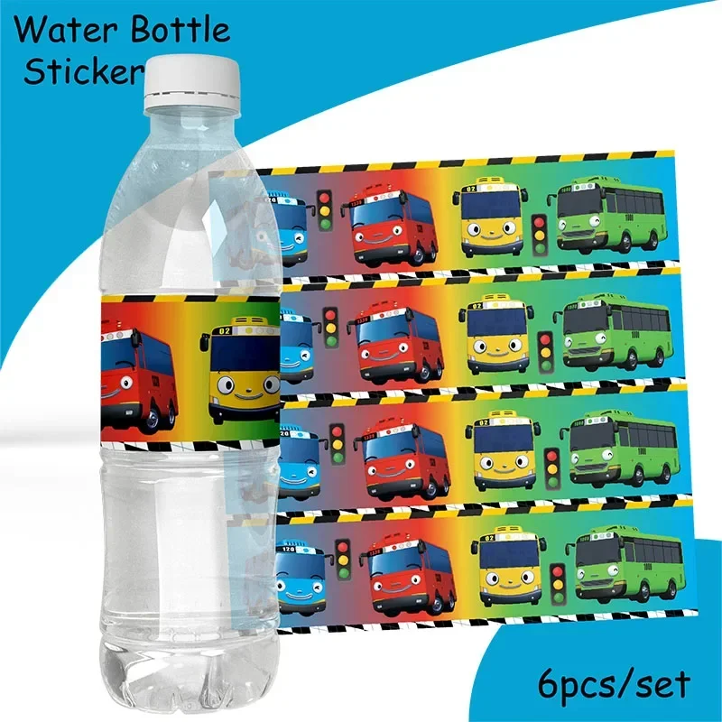 Bottle sticker 6pcs