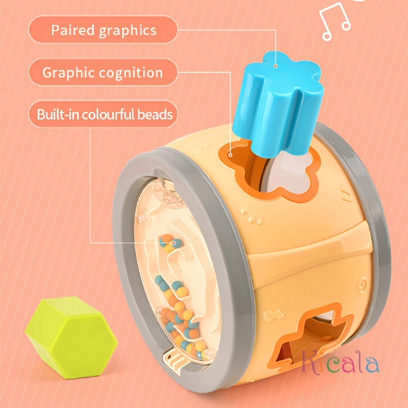 Tambor multifuncional de palmas juguete musical educativo para niños - imagen 4