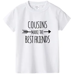 Camiseta Cousins Best Friends para niño y niña – Fiesta familiar