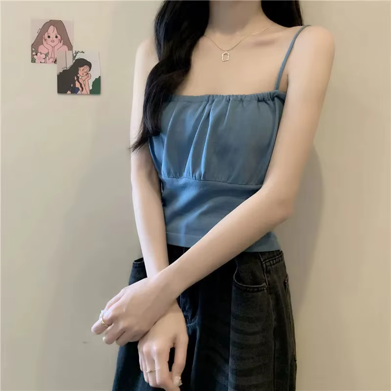 Chaleco liso ajustado para niña – Estilo francés chic - imagen 3