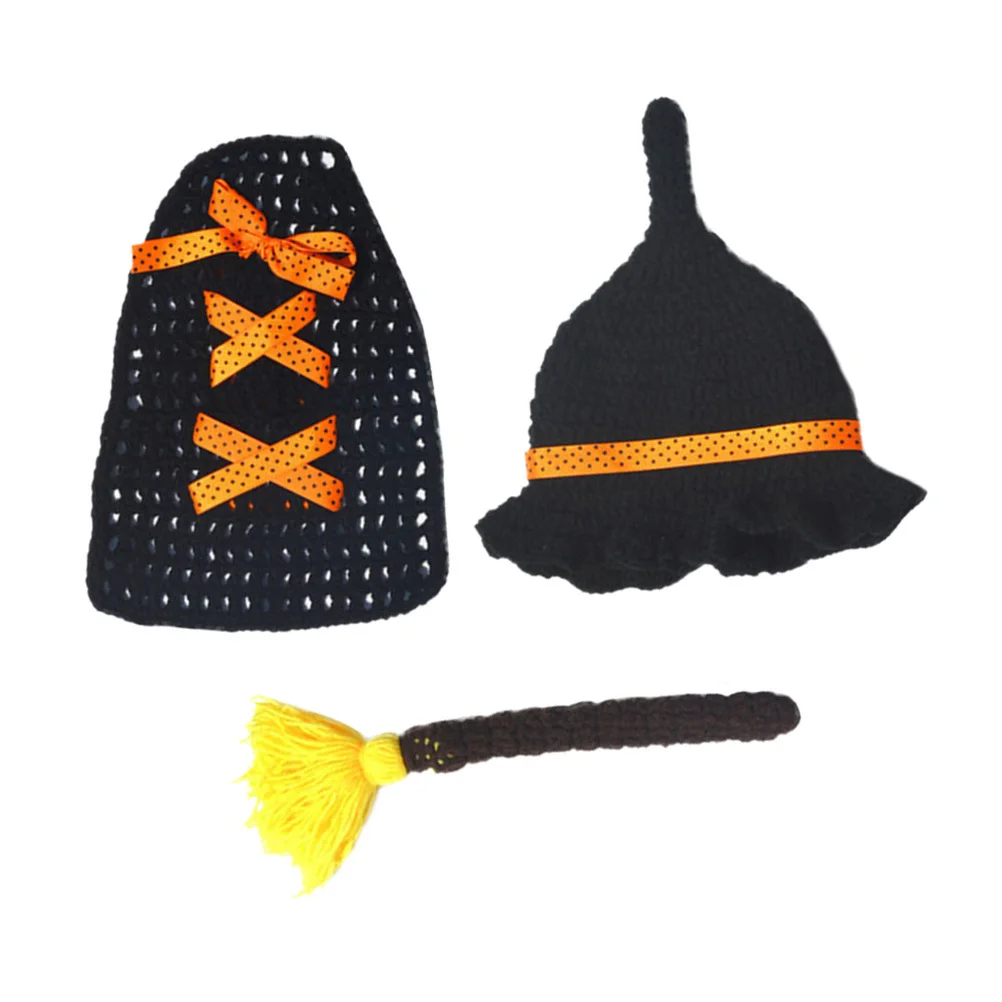 Trajes para tomar fotografías para bebés Conjunto de disfraz de punto para recién nacidos Material suave de primera calidad Perfecto para disparar y ocasiones especiales - imagen 4