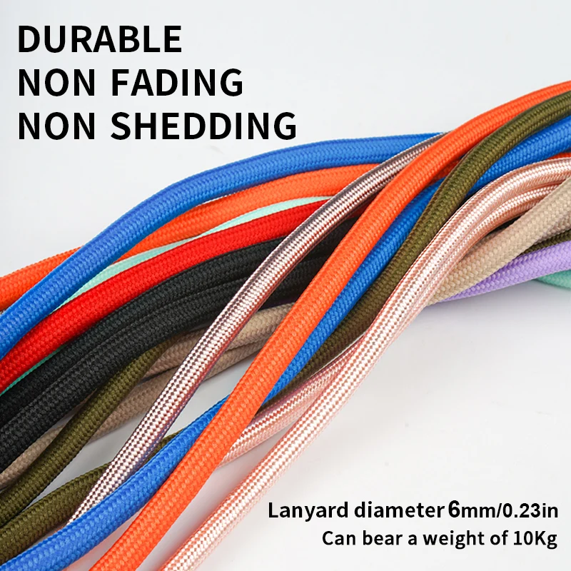 Cordón cruzado para collar, correa Universal para ajuste de teléfono móvil, cuerda colgante larga con Clip, cordón antipérdida - imagen 2