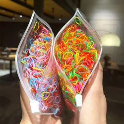 Coleteros elásticos coloridos para el pelo de niña