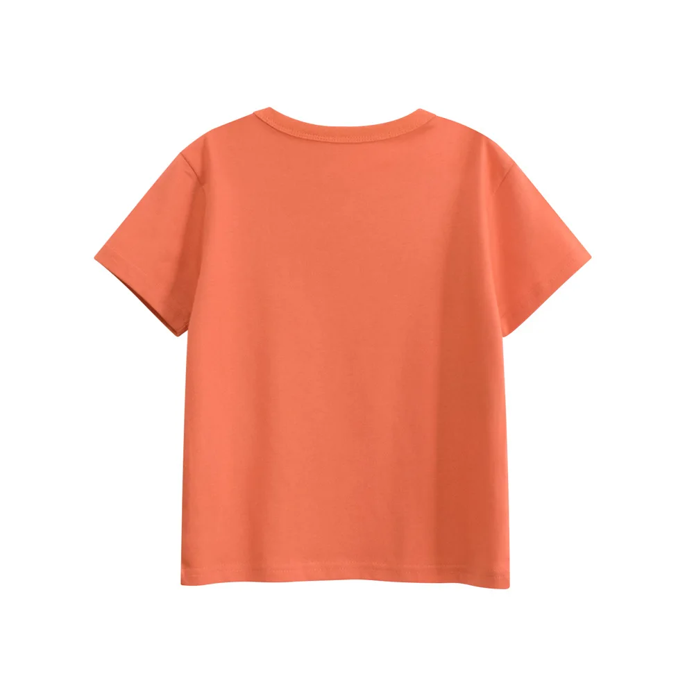 Camiseta de manga corta de verano para niños con estampado infantil - imagen 2