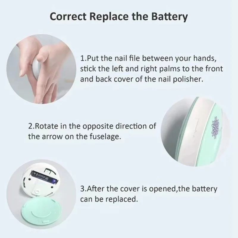 Cortauñas eléctrico para bebé, herramienta pulidora de uñas para chico, tijeras de manicura infantil, Kit de higiene para bebé, cortauñas para recién nacido - imagen 3