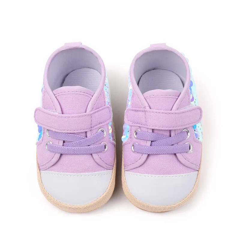 Nuevas zapatillas de deporte de primavera y otoño para niñas, zapatos ostentosos de suela suave antideslizantes para primeros pasos, zapatos informales para recién nacidos - imagen 5