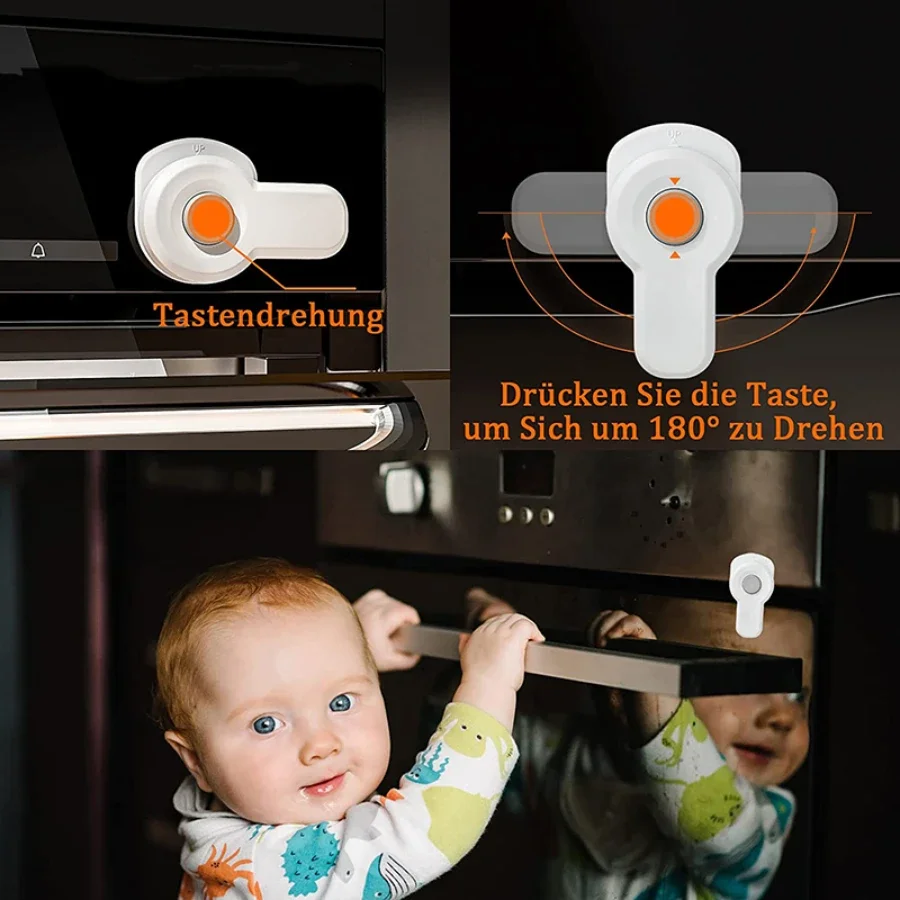 Cerraduras de seguridad para proteger a los niños del horno y microondas - imagen 4