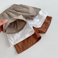 Pantalones cortos de algodón para bebé – Estilo vintage