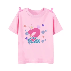 Sea Anima Camiseta de cumpleaños infantil 1-9 años - Tema oceánico