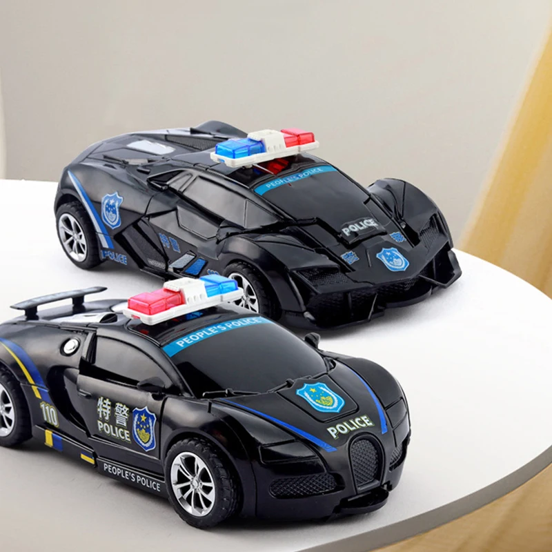 Coche transformable para niños - Juguete de empuje - imagen 2