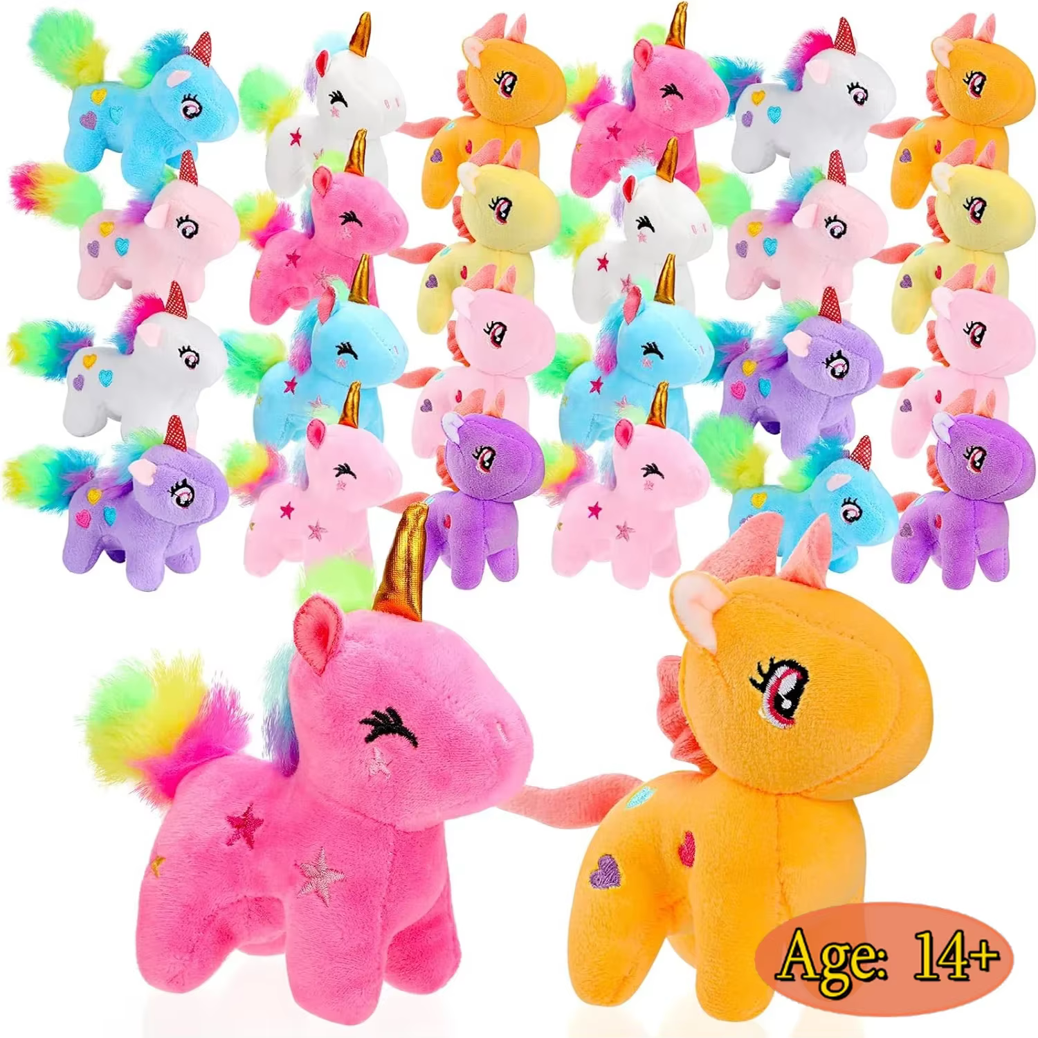 Mini unicornios de peluche para fiestas y bolsas de regalo - imagen 5