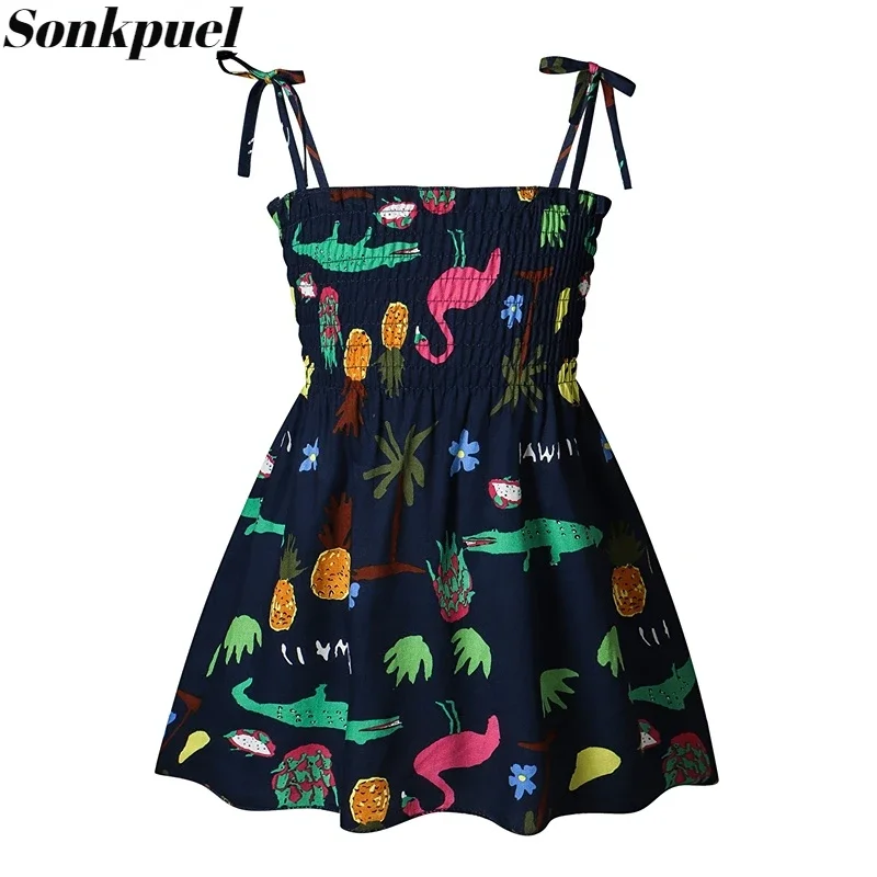 Vestido verano niña – Algodón suave sin mangas - imagen 5
