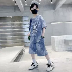 Conjunto deportivo infantil verano – Camiseta manga corta y pants de algodón