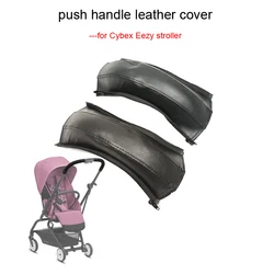 Cybex Eezy S/S + 2 Manija de empuje en cuero - funda de pasamanos