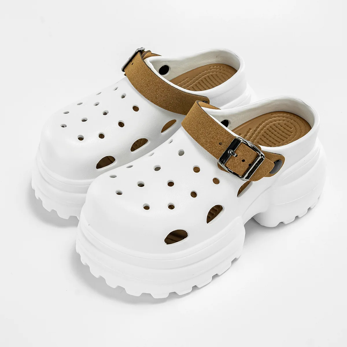 Zapatillas de bebé para interiores – Tela suave y suela antideslizante