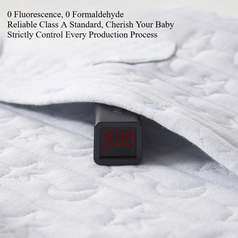 Mono Unisex de algodón puro para bebé, mono bonito con diseño de estrella y Luna para otoño e invierno, pelele cálido de manga larga para bebé - imagen 4