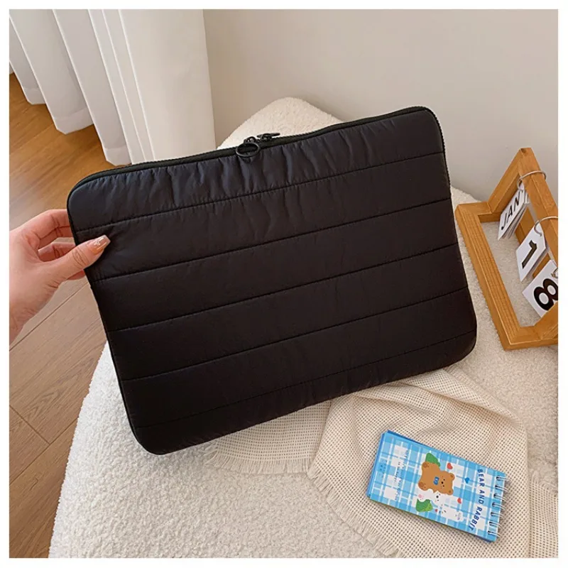 Funda hinchada para portátil de 11/13/15 pulgadas, funda de transporte para portátil, bolsa de transporte para portátil para MacBook Pro/MacBook Air/iPad Pro - imagen 4