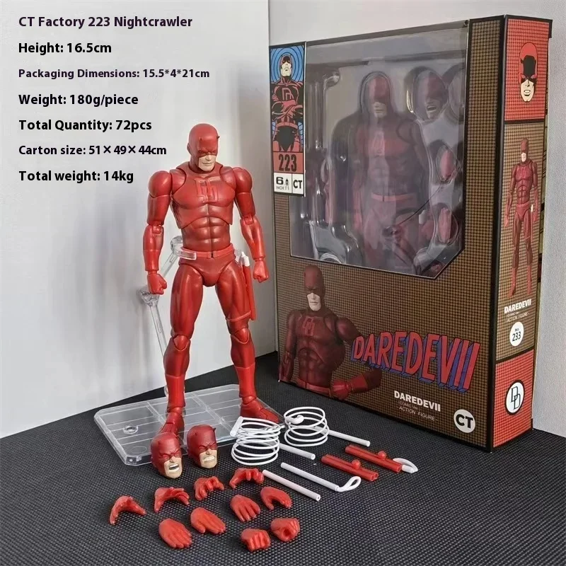 Figura de acción Daredevil Mafex versión cómica – Colección Marvel - imagen 4