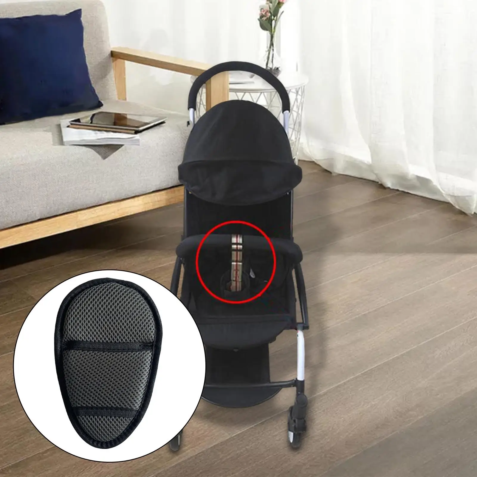Universal Baby Protector Crotch Pad Five Point Cart Accessories Stroller