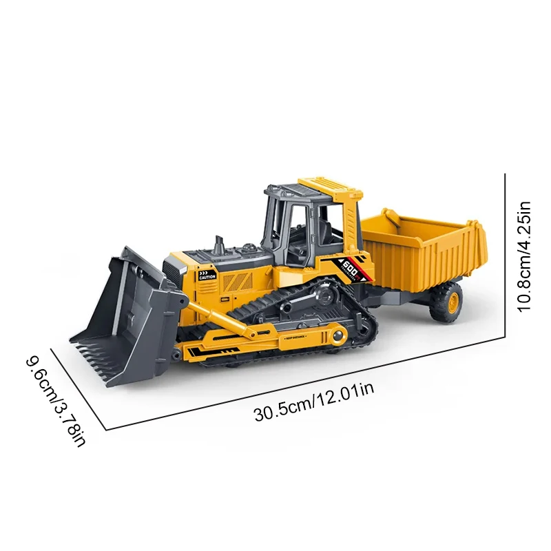 Camión volquete con inercia – Juguete de construcción infantil - imagen 4