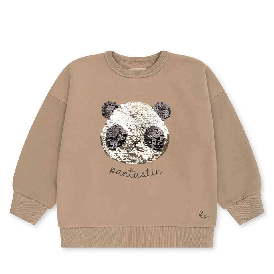 KS Sudadera de algodón para bebé – Jersey infantil con lentejuelas - imagen 2