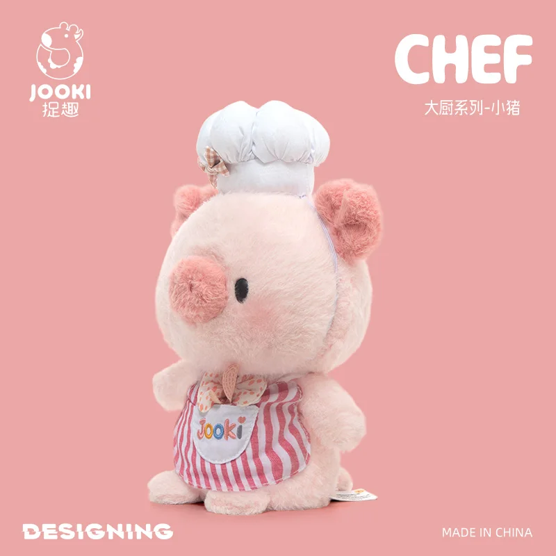 Peluche de cerdo chef – Almohada suave para dormir niñas - imagen 3