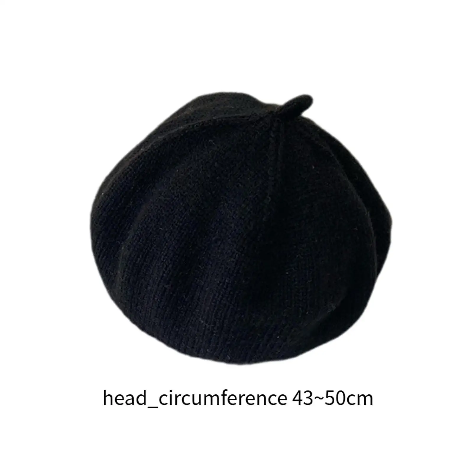 Baby French Beret Hat Knitted Beanie Cap for Girls Boys Toddlers Vacation