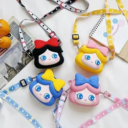 Bolso cruzado infantil impermeable de silicona kawaii