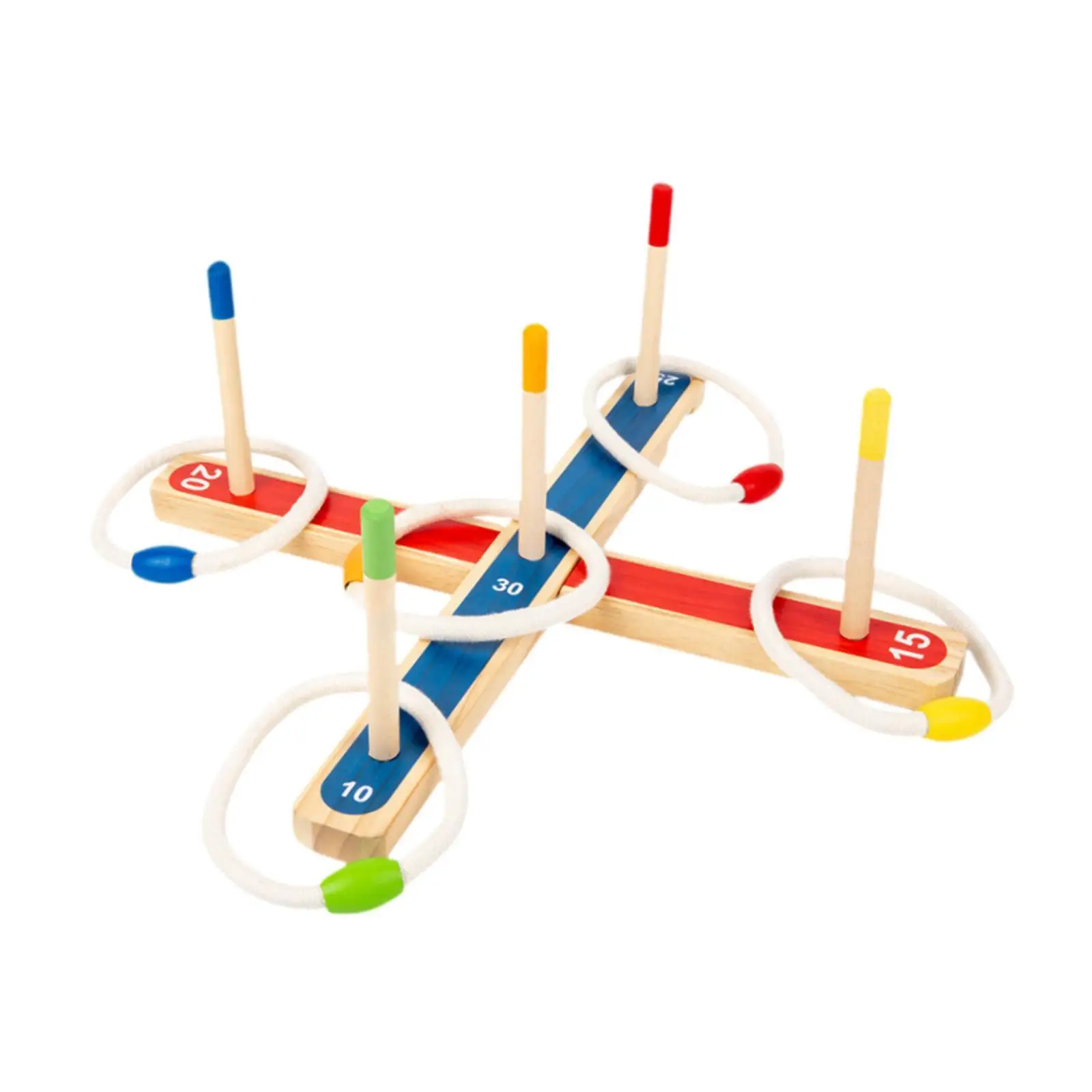 Ring Tossing Game for Kids Ring Hook Game Family Game Rustic Indoor Outdoor Game Montessori Toy for Beach Children Kids Friends