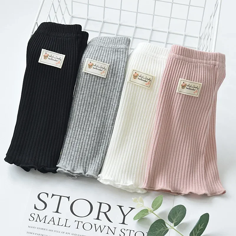 Pantalones cortos de algodón para niñas con lazo - imagen 3