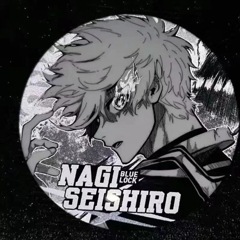 Pin de botón suave de hojalata azul Isagi yoachi, broche de animación, Collar de sombrero de Metal, joyería creativa, insignia de Pin de solapa de regalo - imagen 4