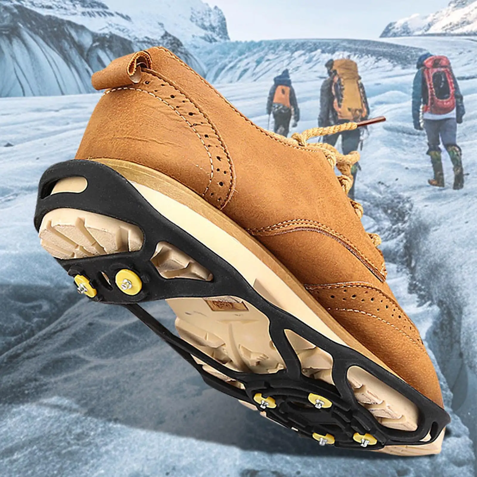 Crampones antideslizantes para niños de nieve y montaña invierno - imagen 5