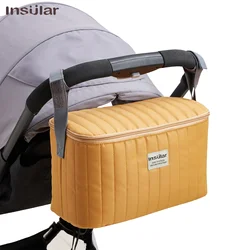 Bolsa de pañales INSULAR impermeable para cochecito – organizador