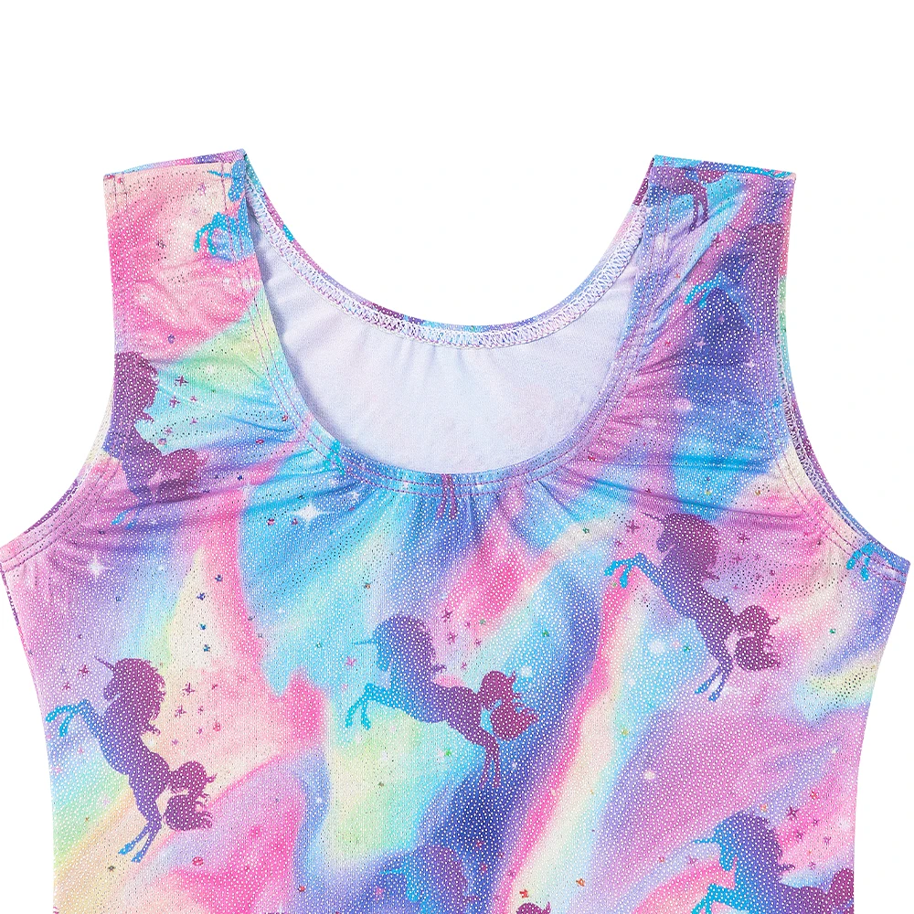 Leotardos de unicornio brillante para gimnasia y baile infantil - imagen 5